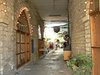 Rue commerçante couverte